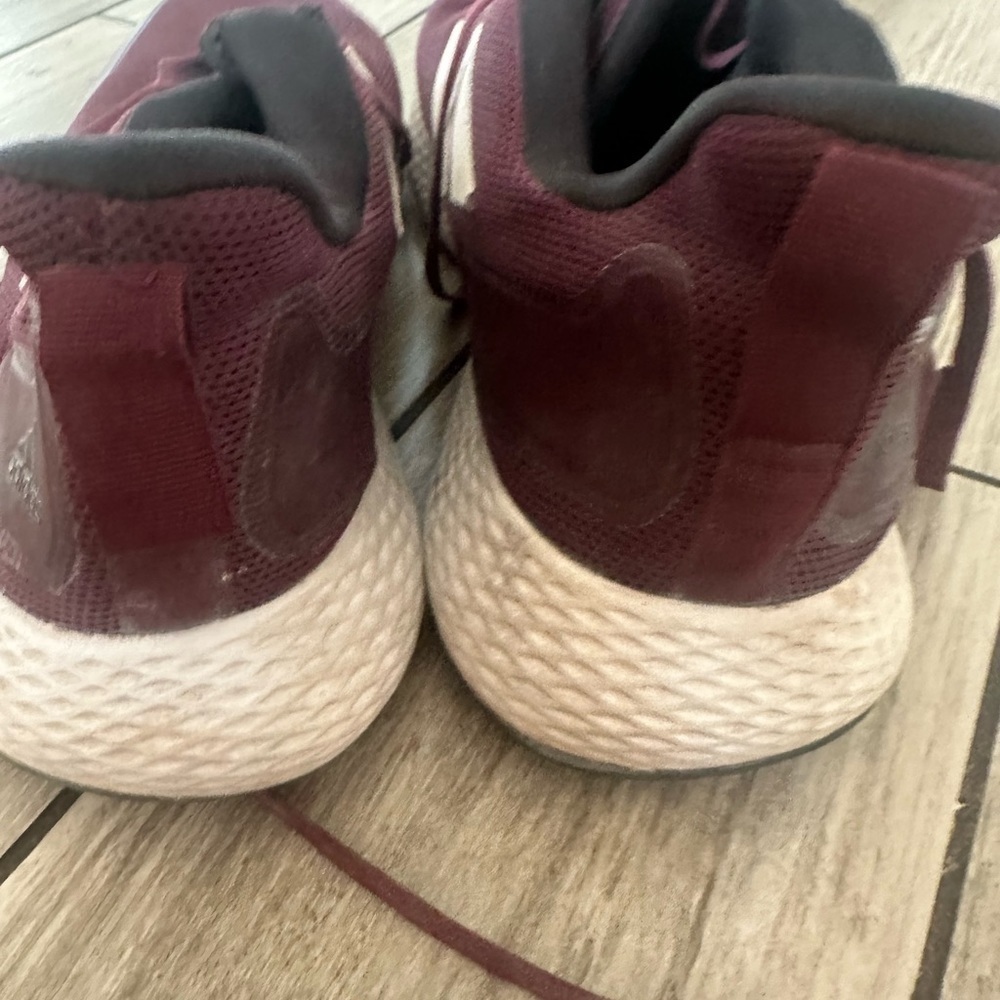 Adidas Edge Gameday Men’s training running shoes Maroon FX5803 Size 13 Pre - Picture 3 of 8
